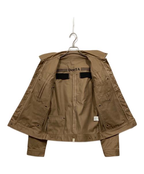 DeeTA（ディーティーエー）DeeTA (ディーティーエー) ジャケット ベージュ サイズ:Sの古着・服飾アイテム