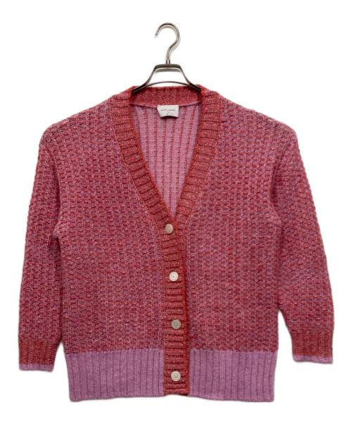 UNITED ARROWS（ユナイテッドアローズ）UNITED ARROWS (ユナイテッドアローズ) ニットカーディガン ピンク サイズ:サイズ表記なしの古着・服飾アイテム