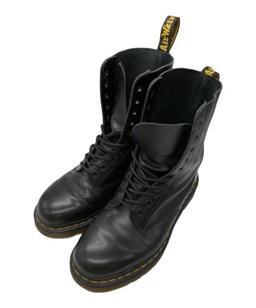 Dr.Martens（ドクターマーチン）Dr.Martens (ドクターマーチン) 10ホールブーツ ブラック サイズ:UK7の古着・服飾アイテム