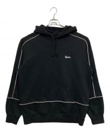 SUPREME（シュプリーム）の古着「Piping Hooded Sweatshirt」｜ブラック