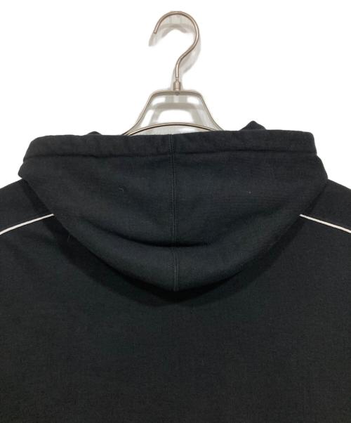 SUPREME（シュプリーム）Supreme (シュプリーム) Piping Hooded Sweatshirt ブラック サイズ:XLの古着・服飾アイテム