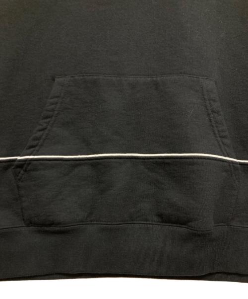 SUPREME（シュプリーム）Supreme (シュプリーム) Piping Hooded Sweatshirt ブラック サイズ:XLの古着・服飾アイテム