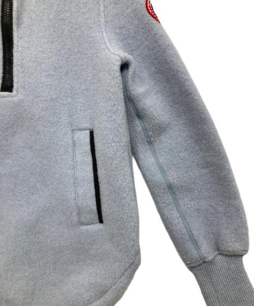 CANADA GOOSE（カナダグース）CANADA GOOSE (カナダグース) ハーフジップフリースジャケット/Severn 1/2 Zip Fleece Sweater ブルー サイズ:SPの古着・服飾アイテム