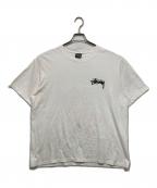 stussyステューシー）の古着「Fuzzy Dice Tee」｜ホワイト