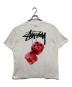 stussy (ステューシー) Fuzzy Dice Tee ホワイト サイズ:L：5000円