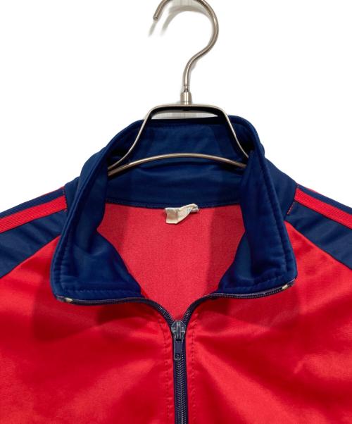 adidas（アディダス）adidas (アディダス) トラックジャケット レッド サイズ:42の古着・服飾アイテム