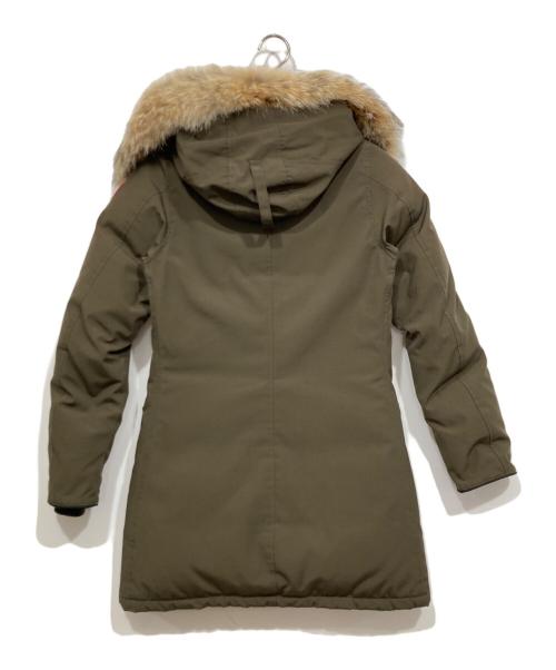 CANADA GOOSE（カナダグース）CANADA GOOSE (カナダグース) BRONTE PARKA オリーブ サイズ:M/Mの古着・服飾アイテム