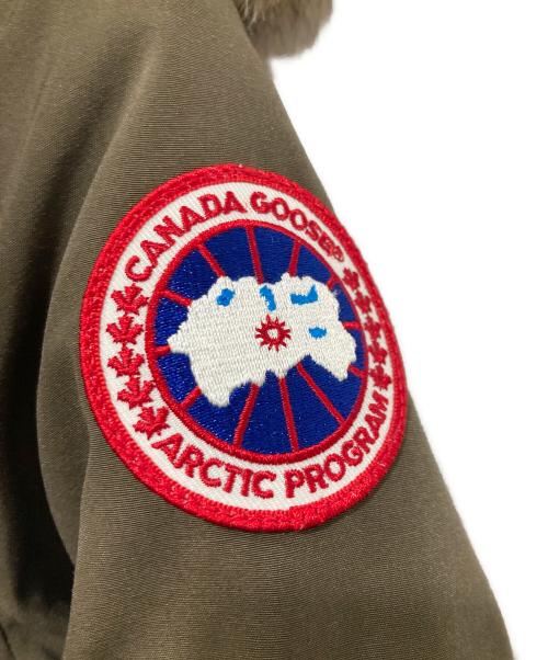 CANADA GOOSE（カナダグース）CANADA GOOSE (カナダグース) BRONTE PARKA オリーブ サイズ:M/Mの古着・服飾アイテム