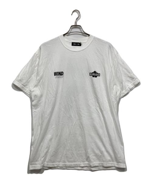 WIND AND SEA（ウィンダンシー）WIND AND SEA (ウィンダンシー) ■ブルーロック (ブルーロック) コラボTEE ホワイト サイズ:XLの古着・服飾アイテム