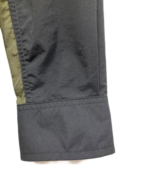 THE NORTH FACE（ザ ノース フェイス）THE NORTH FACE (ザ ノース フェイス) L/S Nuptse Shirt グリーン×ブラック サイズ:Lの古着・服飾アイテム