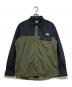 THE NORTH FACE（ザ ノース フェイス）の古着「L/S Nuptse Shirt」｜グリーン×ブラック