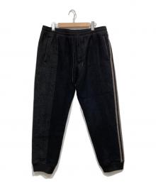Y-3（ワイスリー）の古着「ENGINEERED 3-STRIPES TRACK PANTS」｜ブラック