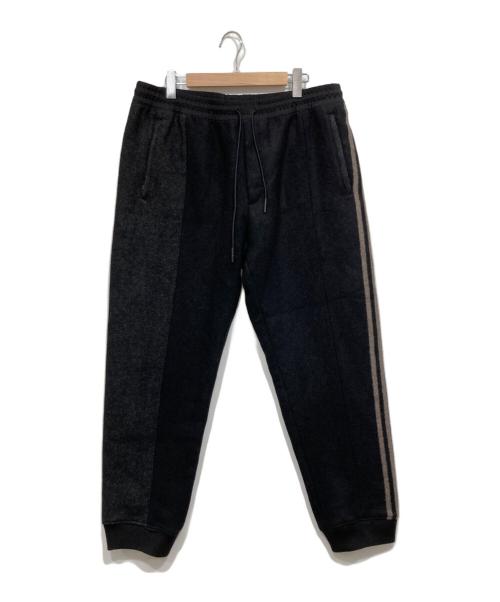 Y-3（ワイスリー）Y-3 (ワイスリー) ENGINEERED 3-STRIPES TRACK PANTS ブラック サイズ:ＸＬの古着・服飾アイテム