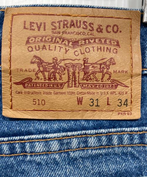 LEVI'S（リーバイス）LEVI'S (リーバイス) 510 デニムパンツ インディゴ サイズ:W31 L34の古着・服飾アイテム