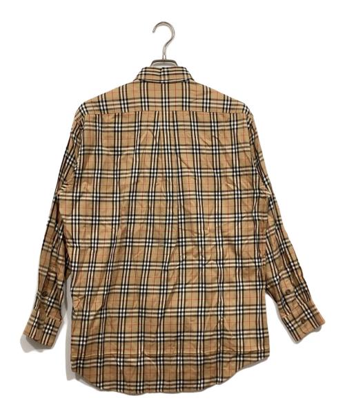 Burberry's（バーバリーズ）Burberry's (バーバリーズ) ノヴァチェックシャツ ブラウン サイズ:LYの古着・服飾アイテム