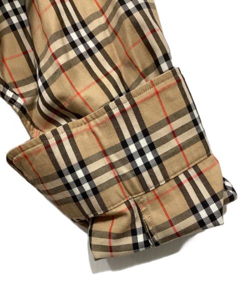 Burberry's（バーバリーズ）Burberry's (バーバリーズ) ノヴァチェックシャツ ブラウン サイズ:LYの古着・服飾アイテム