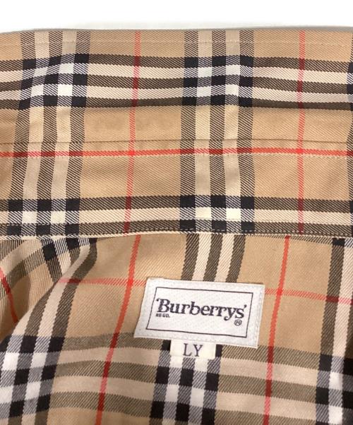 Burberry's（バーバリーズ）Burberry's (バーバリーズ) ノヴァチェックシャツ ブラウン サイズ:LYの古着・服飾アイテム