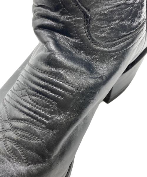 Justin boot（ジャスティンブーツ）Justin boot (ジャスティンブーツ) ウェスタンブーツ ブラック サイズ:6 1/2Bの古着・服飾アイテム