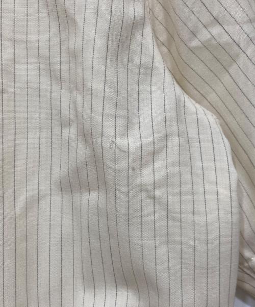 IRENISA（イレニサ）IRENISA (イレニサ) ストライプ半袖シャツ ベージュ サイズ:3の古着・服飾アイテム