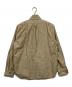 MOTOR by HIDEO MOTOIKE (ヒデオ モトイケ) ショールカラーシャツ ベージュ サイズ:Ｍ：8000円