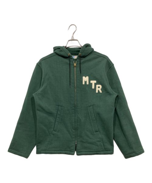 MOTOR by HIDEO MOTOIKE（ヒデオ モトイケ）MOTOR by HIDEO MOTOIKE (ヒデオ モトイケ) ジップパーカー グリーン サイズ:Mの古着・服飾アイテム