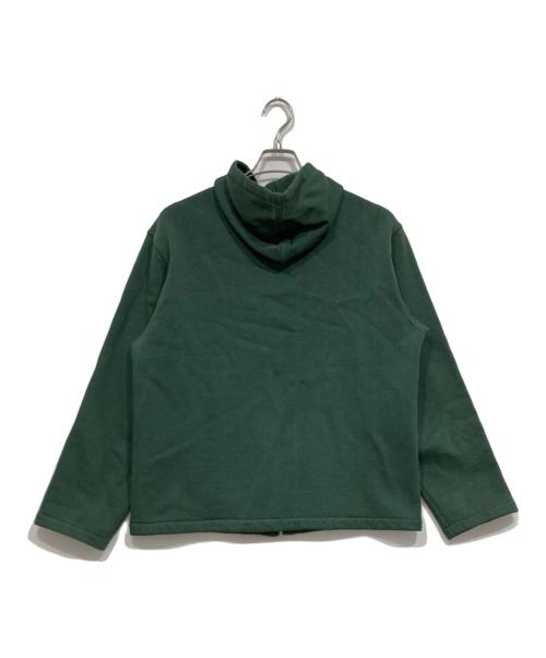 MOTOR by HIDEO MOTOIKE（ヒデオ モトイケ）MOTOR by HIDEO MOTOIKE (ヒデオ モトイケ) ジップパーカー グリーン サイズ:Mの古着・服飾アイテム
