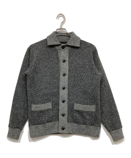 MOTO MOTOR（モト モーター）MOTO MOTOR (モト モーター) 霜降りカーディガン グレー サイズ:Ｍの古着・服飾アイテム