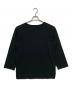 MOTOR by HIDEO MOTOIKE (ヒデオ モトイケ) レザーポケットカットソー ブラック サイズ:M：4000円