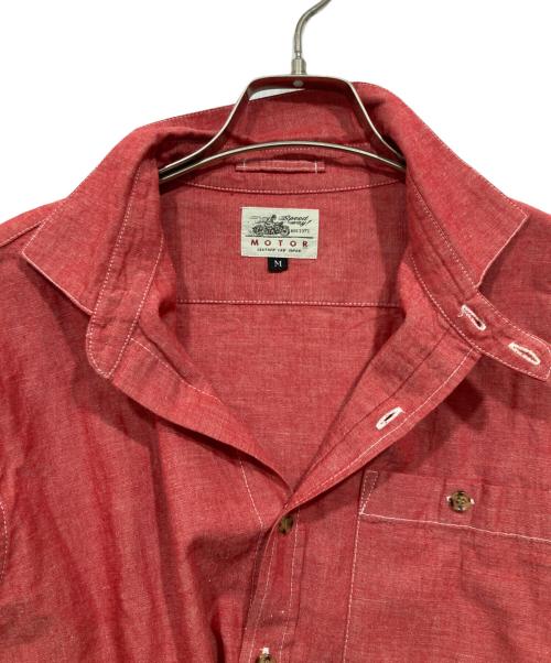 MOTO MOTOR（モト モーター）MOTO MOTOR (モト モーター) シャツ レッド サイズ:Ｍの古着・服飾アイテム