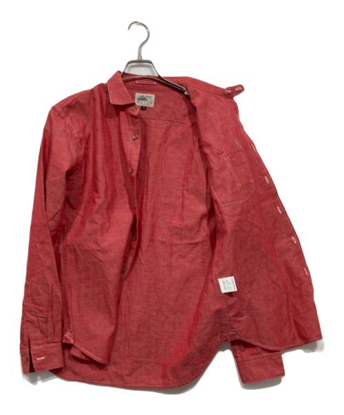 MOTO MOTOR（モト モーター）MOTO MOTOR (モト モーター) シャツ レッド サイズ:Ｍの古着・服飾アイテム