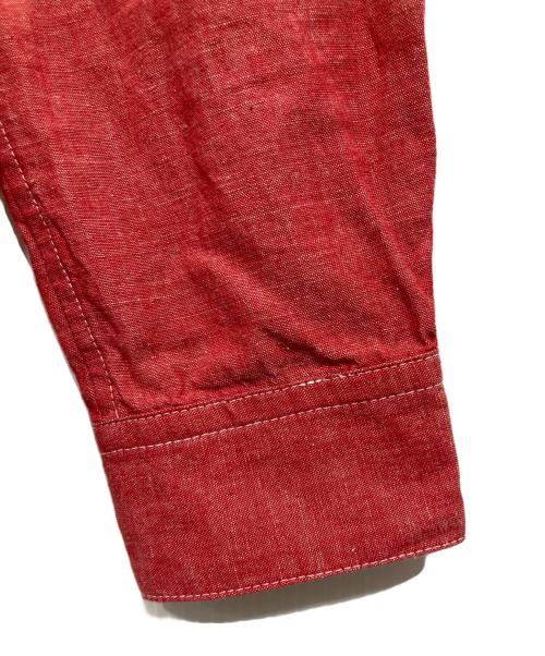 MOTO MOTOR（モト モーター）MOTO MOTOR (モト モーター) シャツ レッド サイズ:Ｍの古着・服飾アイテム