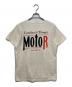 MOTOR by HIDEO MOTOIKE (ヒデオ モトイケ) プリントTシャツ ホワイト サイズ:S：4000円