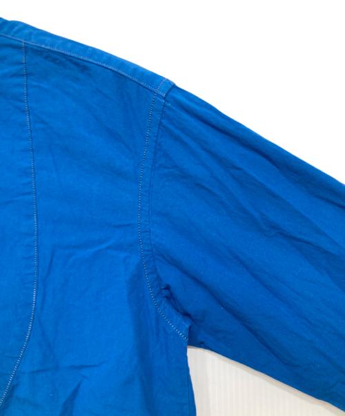 RNA Inc（アールエヌエー）RNA Inc (アールエヌエー) バンドカラーシャツ ブルー サイズ:Mの古着・服飾アイテム