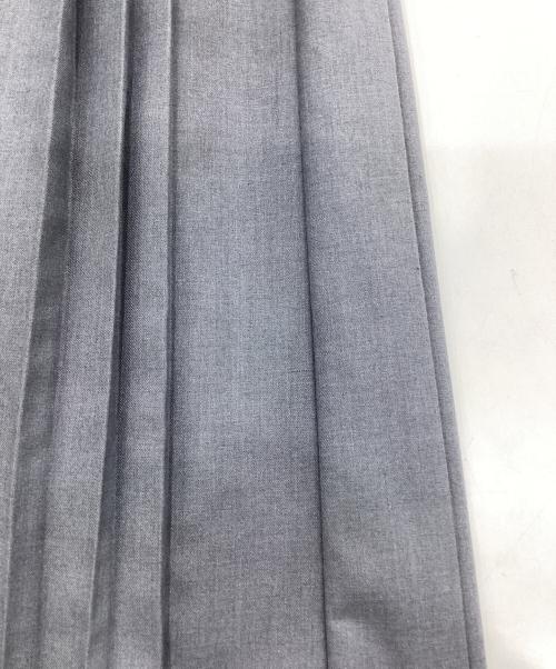kelen（ケレン）kelen (ケレン) ランダムプリーツスカート グレー サイズ:Mの古着・服飾アイテム