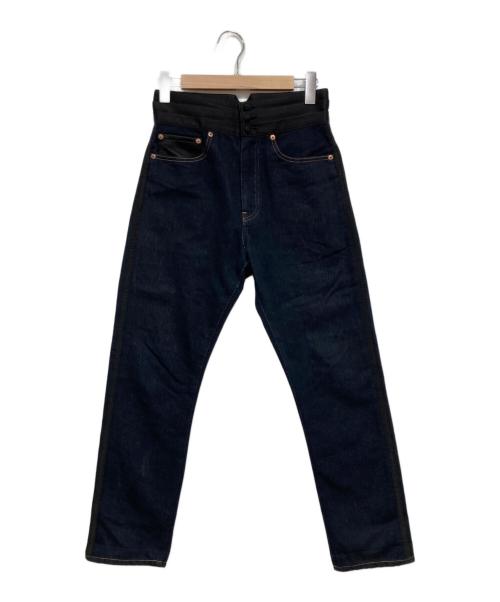 JUNYA WATANABE MAN（ジュンヤワタナベマン）JUNYA WATANABE MAN (ジュンヤワタナベマン) 切替パンツ ネイビー サイズ:Sの古着・服飾アイテム