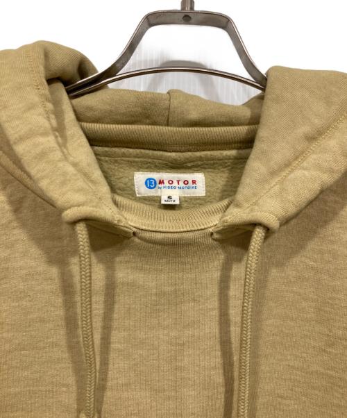 MOTOR by HIDEO MOTOIKE（ヒデオ モトイケ）MOTOR by HIDEO MOTOIKE (ヒデオ モトイケ) ジップパーカー ベージュ サイズ:Ｓの古着・服飾アイテム