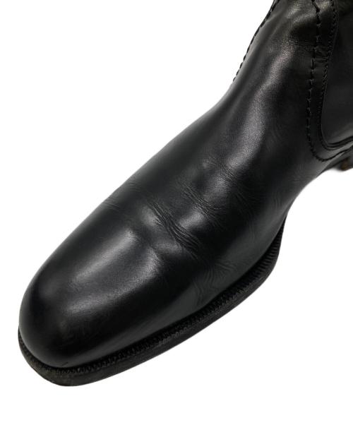 Salvatore Ferragamo（サルヴァトーレ フェラガモ）Salvatore Ferragamo (サルヴァトーレ フェラガモ) サイドジップブーツ ブラック サイズ:7EEの古着・服飾アイテム