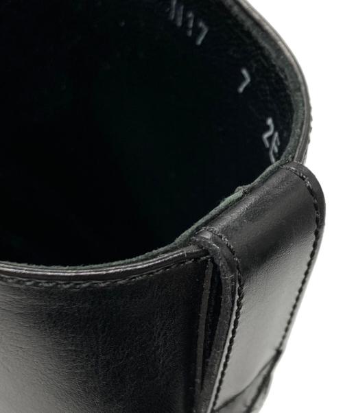 Salvatore Ferragamo（サルヴァトーレ フェラガモ）Salvatore Ferragamo (サルヴァトーレ フェラガモ) サイドジップブーツ ブラック サイズ:7EEの古着・服飾アイテム