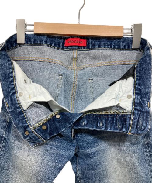 RED CARD（レッドカード）RED CARD (レッドカード) SHIPS別注 スリムテーパード デニム ブルー サイズ:30の古着・服飾アイテム