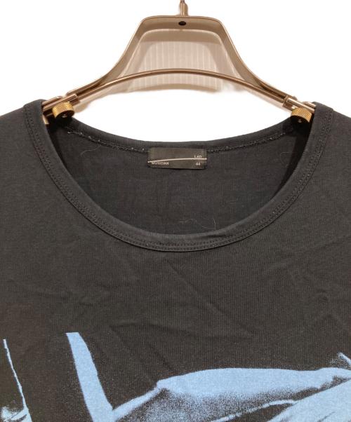 LAD MUSICIAN（ラッドミュージシャン）LAD MUSICIAN (ラッドミュージシャン) フォトプリントTシャツ ブラック サイズ:44の古着・服飾アイテム