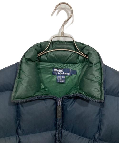POLO RALPH LAUREN（ポロ・ラルフローレン）POLO RALPH LAUREN (ポロ・ラルフローレン) ダウンジャケット ネイビー サイズ:Mの古着・服飾アイテム