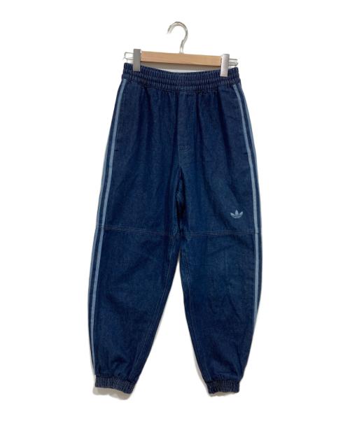 adidas（アディダス）adidas (アディダス) デニムトラックパンツ ブルー サイズ:J/OTの古着・服飾アイテム