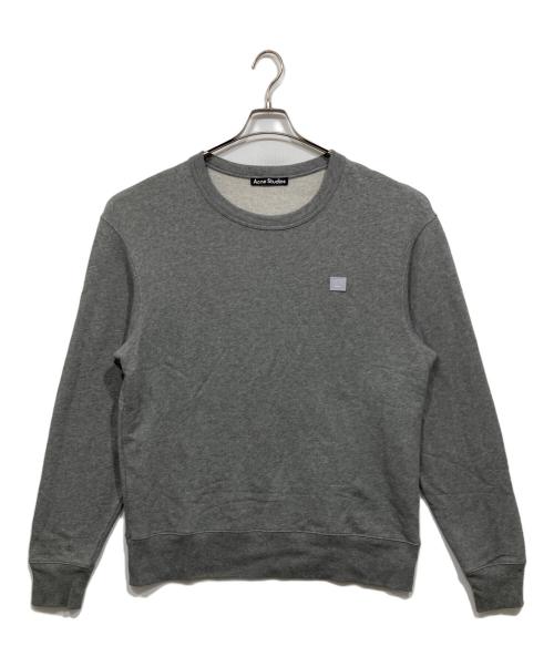 Acne studios（アクネ ストゥディオズ）ACNE STUDIOS (アクネ ストゥディオズ) Fairview Face スウェット グレー サイズ:XLの古着・服飾アイテム