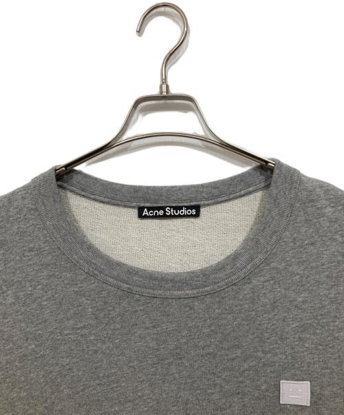 Acne studios（アクネ ストゥディオズ）ACNE STUDIOS (アクネ ストゥディオズ) Fairview Face スウェット グレー サイズ:XLの古着・服飾アイテム
