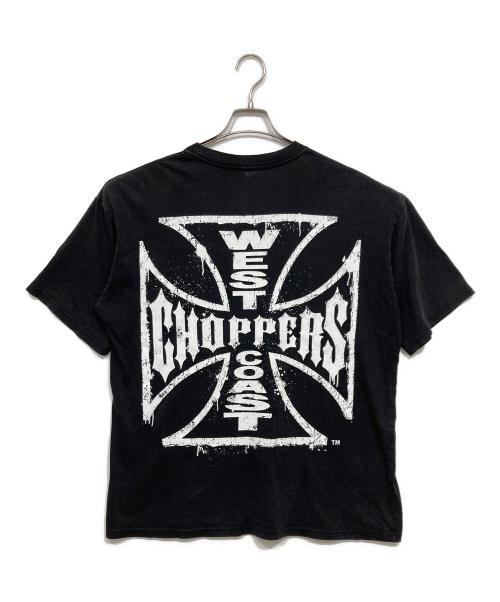 WEST COAST  CHOPPERS（ウエストコーストチョッパーズ）west coast  choppers (ウエストコーストチョッパーズ) 半袖カットソー ブラック サイズ:Mの古着・服飾アイテム