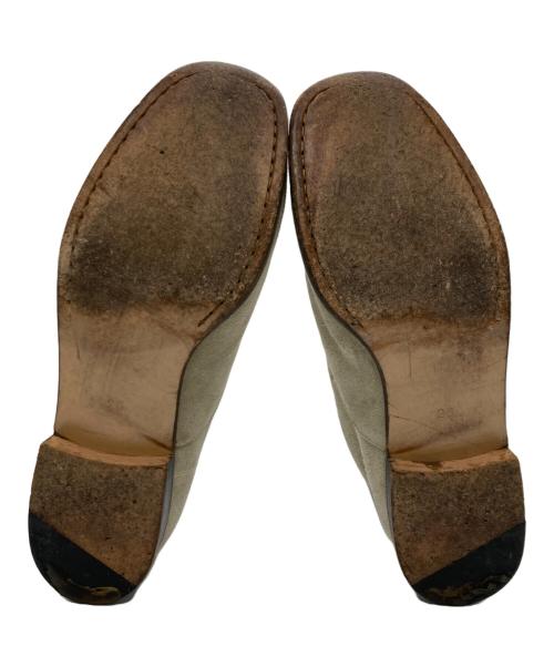 COMME des GARCONS HOMME（コムデギャルソン オム）COMME des GARCONS HOMME (コムデギャルソン オム) スウェードレースアップシューズ ベージュ サイズ:26の古着・服飾アイテム