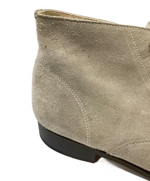COMME des GARCONS HOMME（コムデギャルソン オム）COMME des GARCONS HOMME (コムデギャルソン オム) スウェードレースアップシューズ ベージュ サイズ:26の古着・服飾アイテム