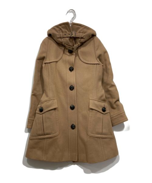 BURBERRY BLUE LABEL（バーバリー ブルー レーベル）BURBERRY BLUE LABEL (バーバリー ブルー レーベル) ウールコート ベージュ サイズ:38の古着・服飾アイテム