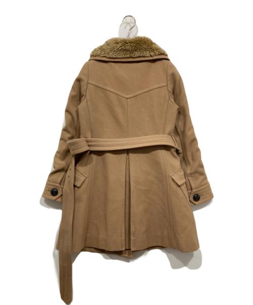 BURBERRY BLUE LABEL（バーバリー ブルー レーベル）BURBERRY BLUE LABEL (バーバリー ブルー レーベル) ウールコート ベージュ サイズ:38の古着・服飾アイテム