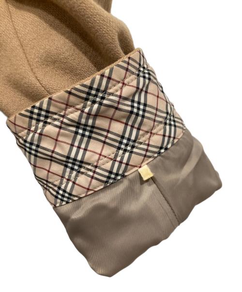 BURBERRY BLUE LABEL（バーバリー ブルー レーベル）BURBERRY BLUE LABEL (バーバリー ブルー レーベル) ウールコート ベージュ サイズ:38の古着・服飾アイテム